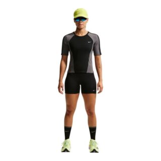 Nike Tempo HW4 Inch Running Shorts Gr. L Schwarz Damen