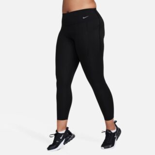 Nike Universa Mid-Rise 7/8 Tights Gr. XL Schwarz Damen