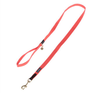Nomad Tales Bloom Halsband, coral - Größe S: 36 - 40 cm Halsumfang, 25 mm breit