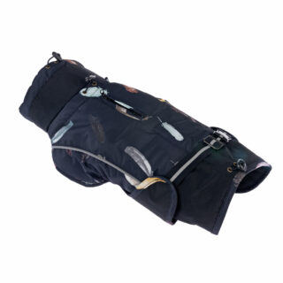 Nomad Tales Bloom Hundemantel Midnight - ca. 55 cm Rückenlänge