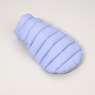 Nomad Tales Bloom Hundemantel Puffer, lila/marineblau - ca. 40 cm Rückenlänge