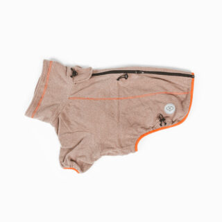 Nomad Tales Blush Hundemantel Fleece Toffee - ca. 40 cm Rückenlänge