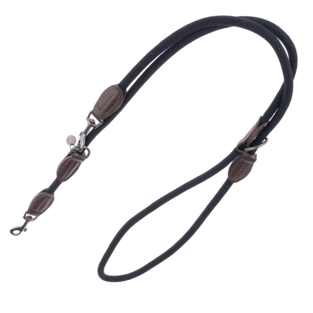 Nomad Tales Spirit Halsband, ebony - Größe XL: 52 - 58 cm Halsumfang, 40 mm breit