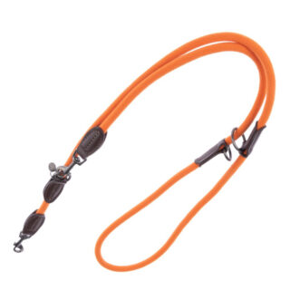 Nomad Tales Spirit Halsband, tangerine - Größe S: 36 - 40 cm Halsumfang, 30 mm breit
