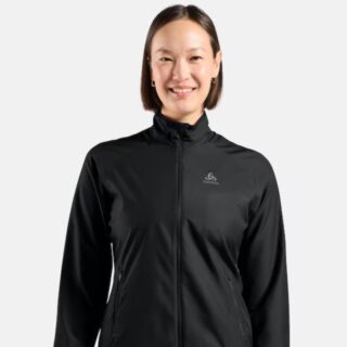 Odlo Essential Light Jacket Gr. L Schwarz Damen
