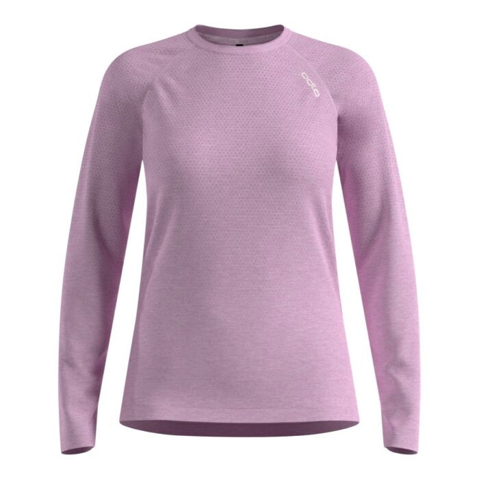 Odlo Essential Seamless LS Tee Gr. L Pink Damen