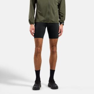 Odlo Essential Tights Short Gr. S Schwarz Herren