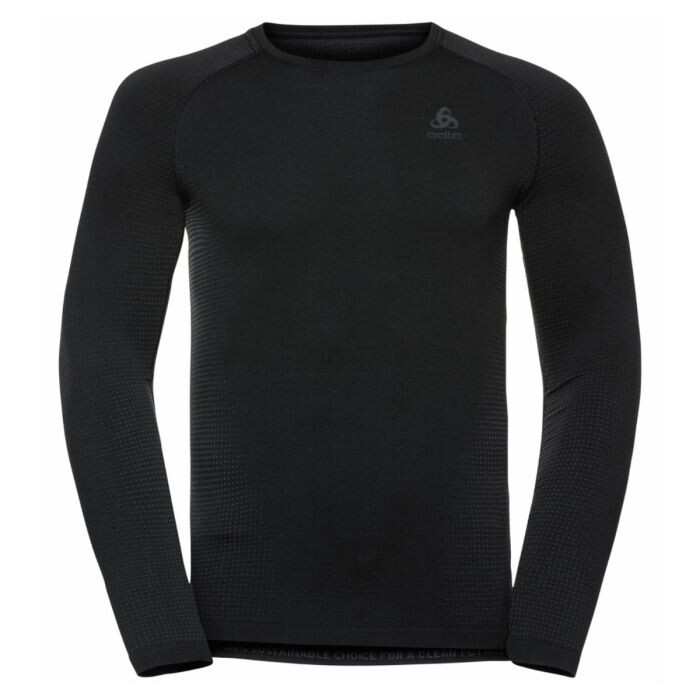 Odlo Performance Warm Eco BL Langarmshirt XXL – Thermo, atmungsaktiv, umweltfreundlich für Lauftraining