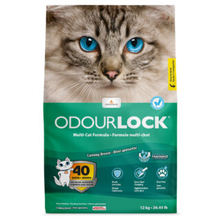 ODOURLOCK Katzenstreu Calming Breeze - 2 x 12 kg