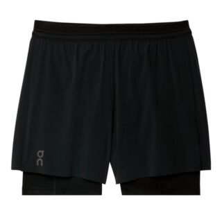 On 5 Inch Performance 2/1 Shorts Gr. XXL Schwarz Herren