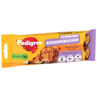 Pedigree Riesenknochen mit Huhn und Lamm - Sparpaket: Medium 6 x 180 g (6 x 2 Stück)