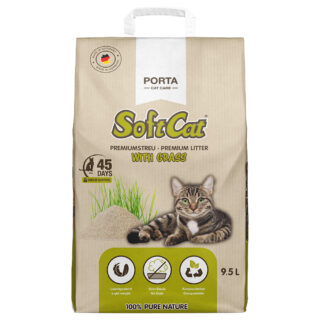 Porta SoftCat Grass - 17 l