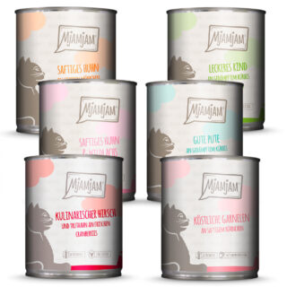 Probierpaket MjAMjAM 6 x 800 g - Mixpaket (6 Sorten)