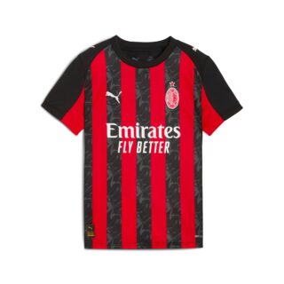 PUMA Fußballtrikot "ACM HOME JERSEY REPLICA JR" für Fußball, Kurzarm, Rundhalsausschnitt, aus Polyester
