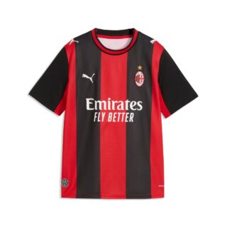 PUMA Fußballtrikot "ACM HOME JERSEY REPLICA JR" regular fit, für Jugendliche, Kurzarm, mit Rundhalsausschnitt