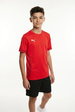 PUMA Fußballtrikot "TEAMGOAL MATCHDAY JERSEY JR" für Jugendliche, Fußball, Kurzarm, sportlicher Stil, aus Polyester