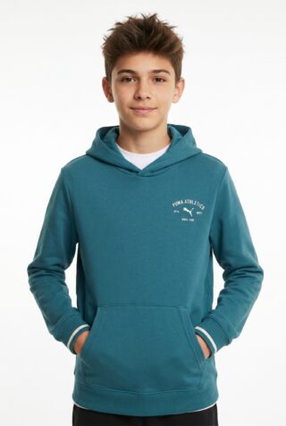 PUMA Kapuzensweatshirt "CLASS GRAPHIC HOODIE TR B", für Jugendliche, mit Kapuze, Regular Fit, mit Kängurutasche
