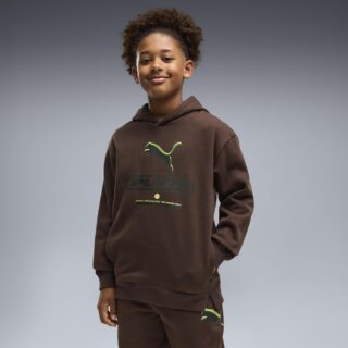 PUMA Kapuzensweatshirt "STREET RELAXED HOODIE FL B", mit Kapuze, Eingrifftaschen, Ärmellänge lang, für Jugendliche