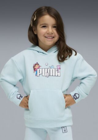 PUMA Kapuzensweatshirt "X GABBYS DOLLHOUSE RELAXED GRAPHIC HOODIE TR", entspannte Passform, mit Print-Applikation, aus Baumwollmischung