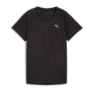 PUMA Run Velocity Kurzarmshirt M – Leichtes, atmungsaktives Laufshirt für Training und Wettkämpfe, Schwarz