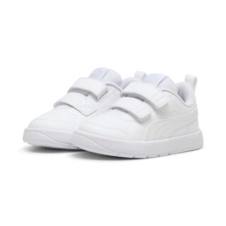 PUMA Sneaker "COURTFLEX V3 V INF" für sportliche Aktivitäten, mit Textil-Innenmaterial, knöchelhoch