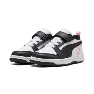 PUMA Sneaker "REBOUND V6 LO AC+ PS" knöchelhoher Schnitt, mit Klettverschluss, mit Gummilaufsohle