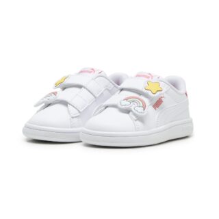 PUMA Sneaker "SMASH 30 BADGES V INF" mit Klettverschluss, mit SOFTFOAM+ Dämpfung, aus Synthetik