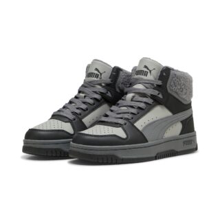 PUMA Sneakerboots "REBOUND SLAM MID COZY JR" Winterschuhe, Schnürboots, Sneaker
