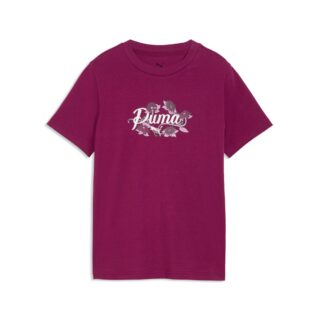 PUMA T-Shirt "ESS NATURE 20 GRAPHIC TEE G" Regular Fit, Kurzarm, sportlicher Stil, für Jugendliche