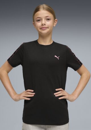 PUMA T-Shirt "ESS TAPE TEE G" Regular Fit, Kurzarm, für vielseitige Aktivitäten, aus Baumwolle