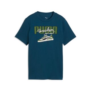 PUMA T-Shirt "GRAPHIC SNEAKER TEE B" Regular Fit, Kurzarm, sportlicher Stil, für Jugendliche