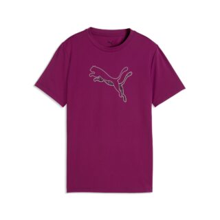 PUMA T-Shirt "TAD ESS LOGO GRAPHIC TEE G" für Jugendliche, Kurzarm, sportlicher Stil