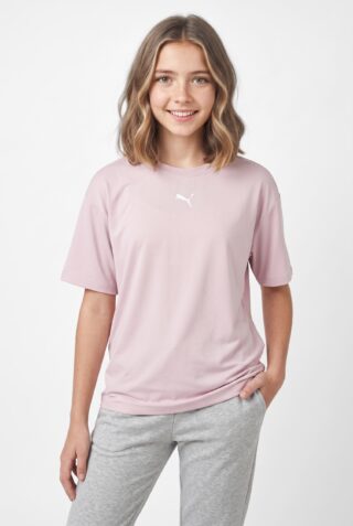 PUMA T-Shirt "TAD ESS TEE G" Trainings-T-Shirt, mit Rundhalsausschnitt, mit reflektierendem Logo