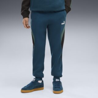 PUMA Trainingshose "ESS BLOCK SWEATPANTS FL B" Regular Fit, für Sport und Freizeit, sportlicher Stil