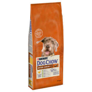 PURINA Dog Chow Mature Senior Huhn - Sparpaket: 2 x 14 kg