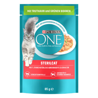 PURINA ONE SterilCat - Lachs & Karotte (13 x 85 g)
