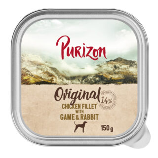 Purizon 6 x 150 g - Hühnerfilet mit Lamm & Lachs