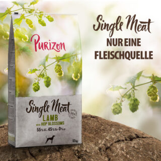 Purizon Single Meat Lamm mit Hopfenblumen - 1 kg