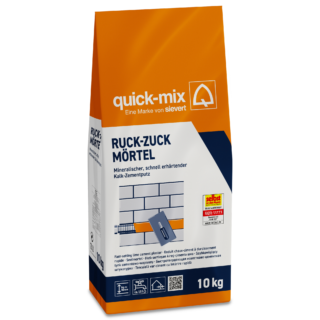 Quick-mix Mörtel 'Ruck-Zuck' 10 kg