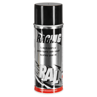 Racing Autolackspray RAL 9005 tiefschwarz 400 ml