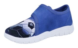 Richter Hausschuh "Mailo" Klettschuh, Kindergartenschuh mit Größenschablone zum Download