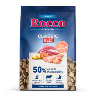 Rocco Adult Classic Rind mit Lachs - 10 kg