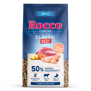 Rocco Adult Classic Rind mit Lachs - 5 x 1 kg