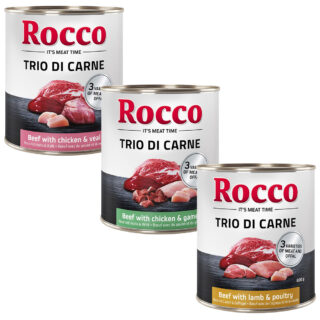 Rocco Classic Trio di Carne - 6 x 400 / 800 g 6 x 800 g: Mixpaket 3 Sorten