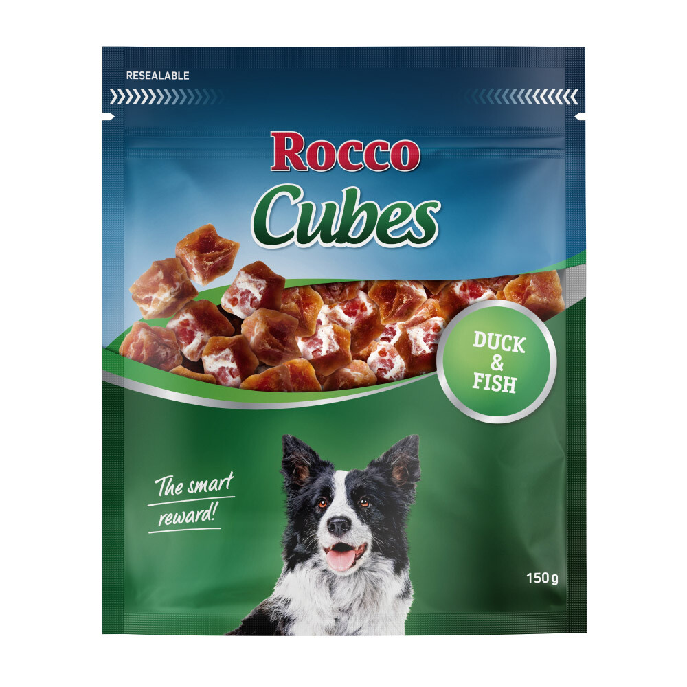 Rocco Cubes 150 g / Sparpaket % - Huhn 12 x 150 g