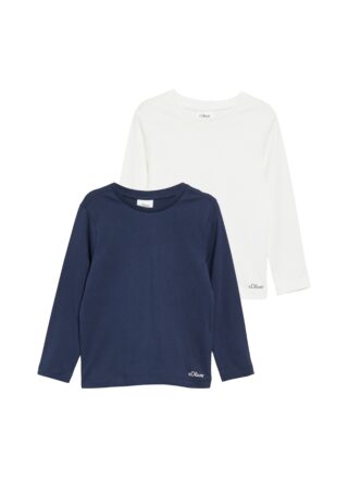 s.Oliver Junior Langarmshirt 2 2er Pack Shirt / für Boys / Rundhals