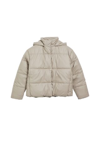 s.Oliver Junior Steppjacke mit Kapuze mit Kapuze und Reißverschlusstaschen