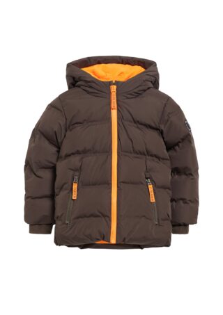 s.Oliver Junior Steppjacke mit Kapuze mit Kontrastdetails, wärmend