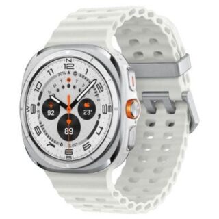 Samsung Galaxy Watch Ultra 2025 titanium white 47mm LTE Marine Band white