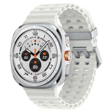 Samsung Galaxy Watch Ultra 2025 titanium white 47mm LTE Marine Band white